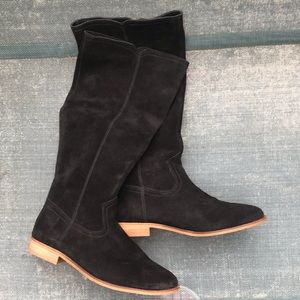 Splendid Black Suede Penelope Boots size 8